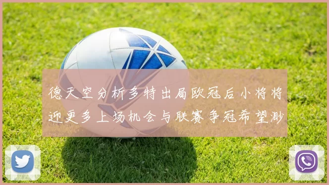 德天空分析多特出局欧冠后小将将迎更多上场机会与联赛争冠希望渺茫