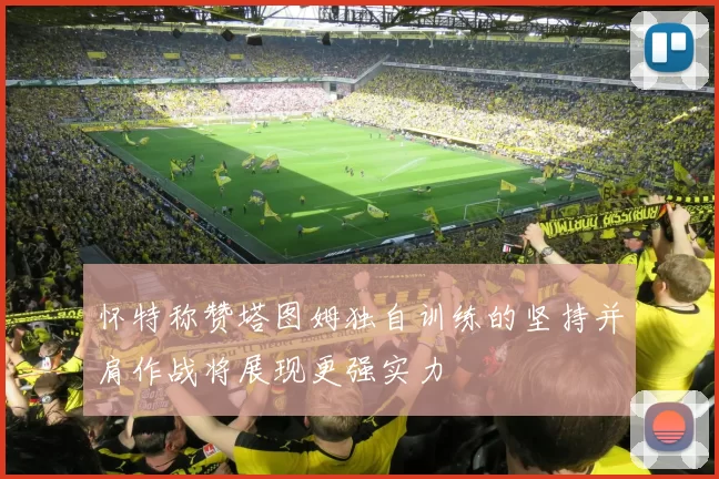 怀特称赞塔图姆独自训练的坚持并肩作战将展现更强实力